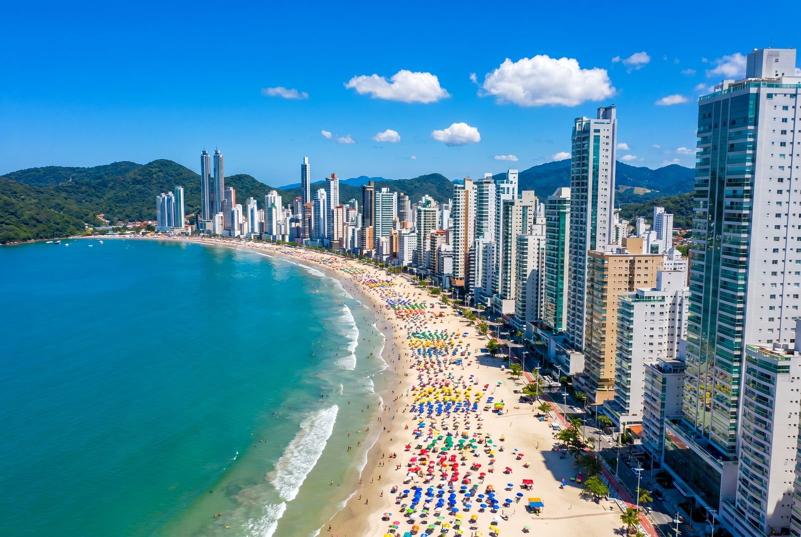 Praia Central vista aérea