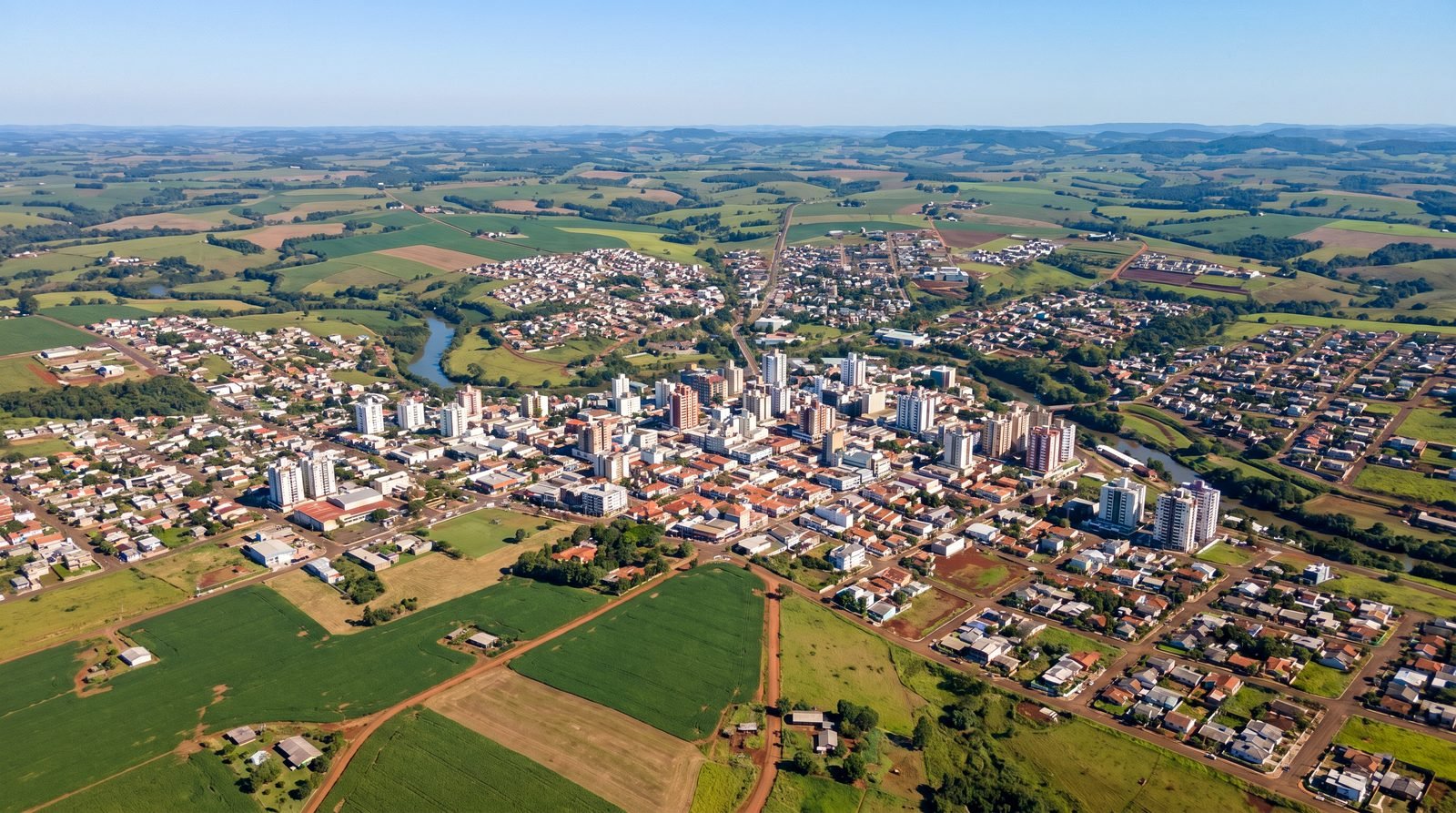 Chapecó vista do alto