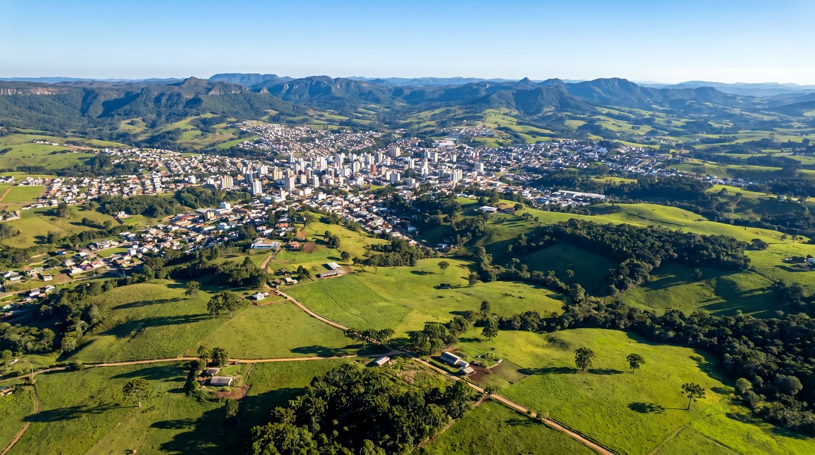 Lages vista do alto