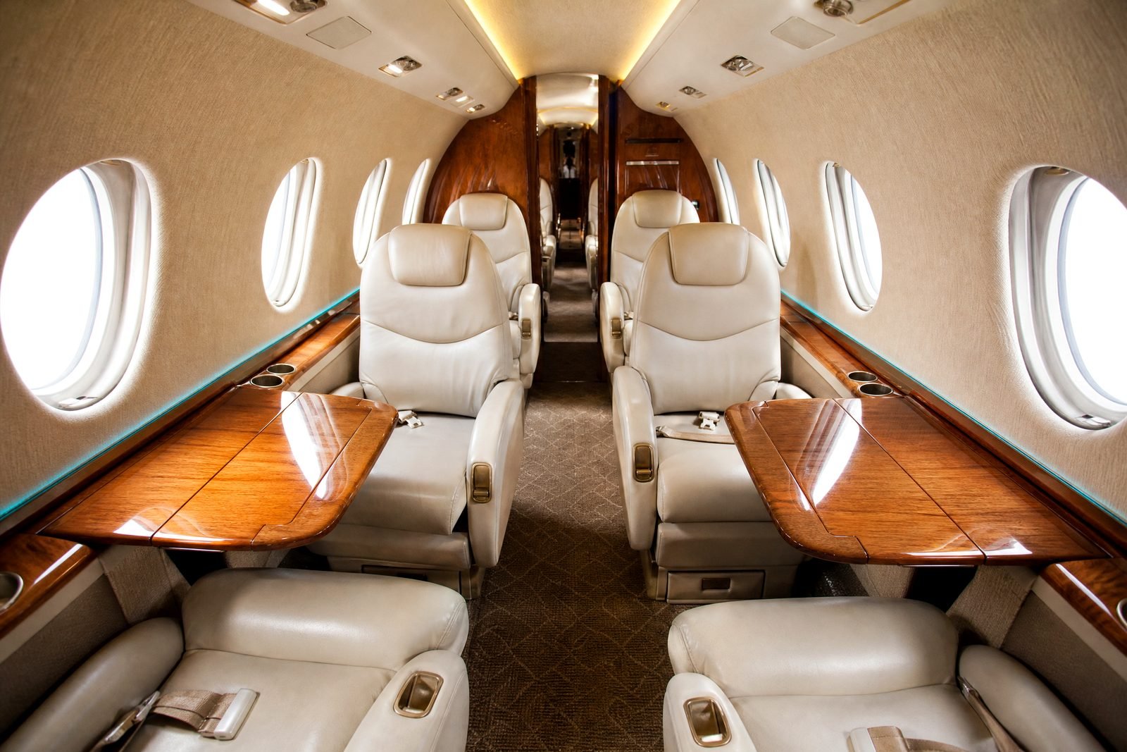 Cabine do Citation V Ultra