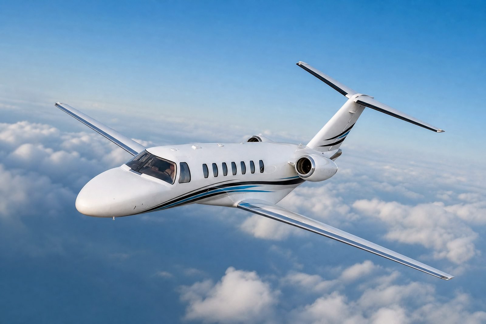 Citation V Ultra em voo