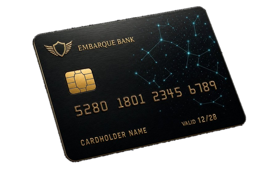 Cartão Embarque Bank — Visa Infinite exclusivo para membros Clube Infinity