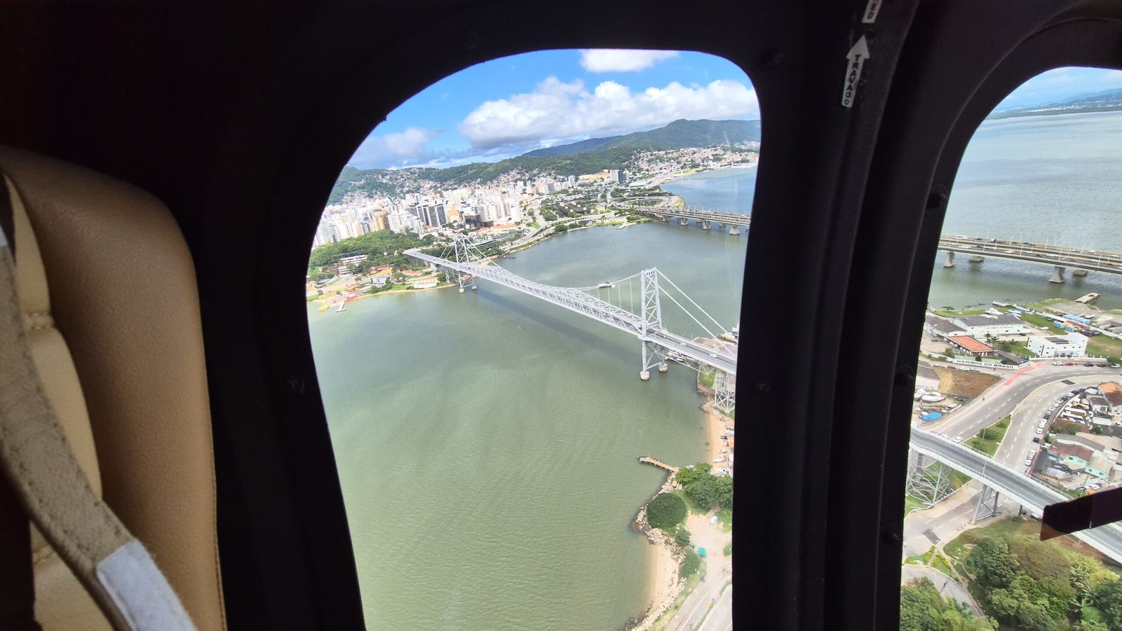 helicoptero, florianopolis, balneario