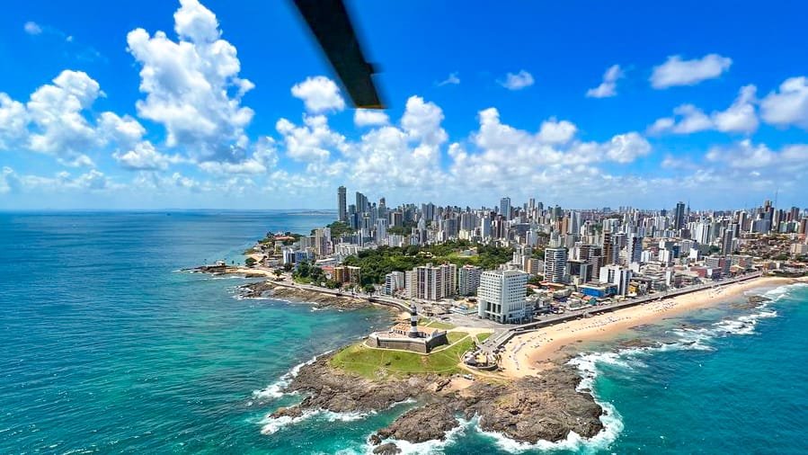 Táxi aéreo em Salvador Helicóptero, Avião e Jato