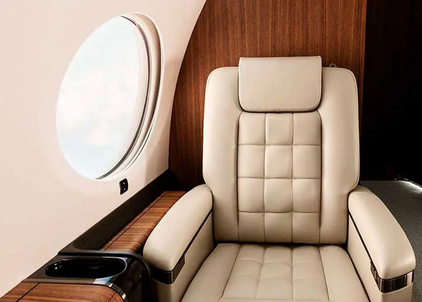 Gulfstream G650ER interior cabine executiva